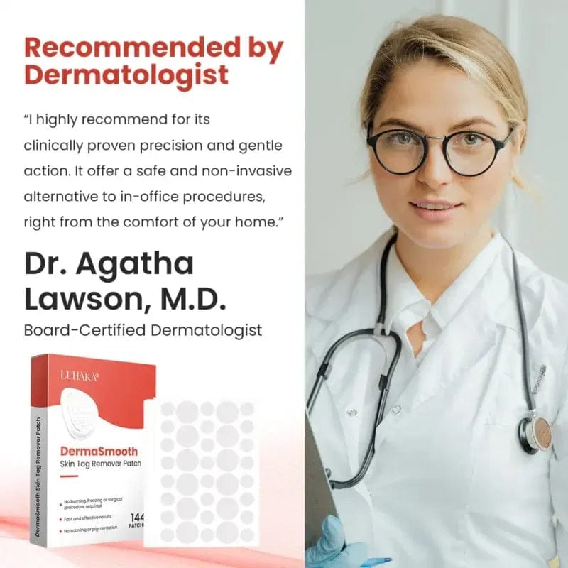 DermaSmooth Skin Tag Remover Patch – Fast, Safe & Painless Solution